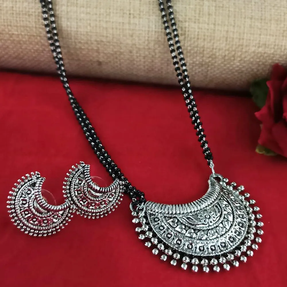 Aamrapali Oxidised Plated Mangalsutra