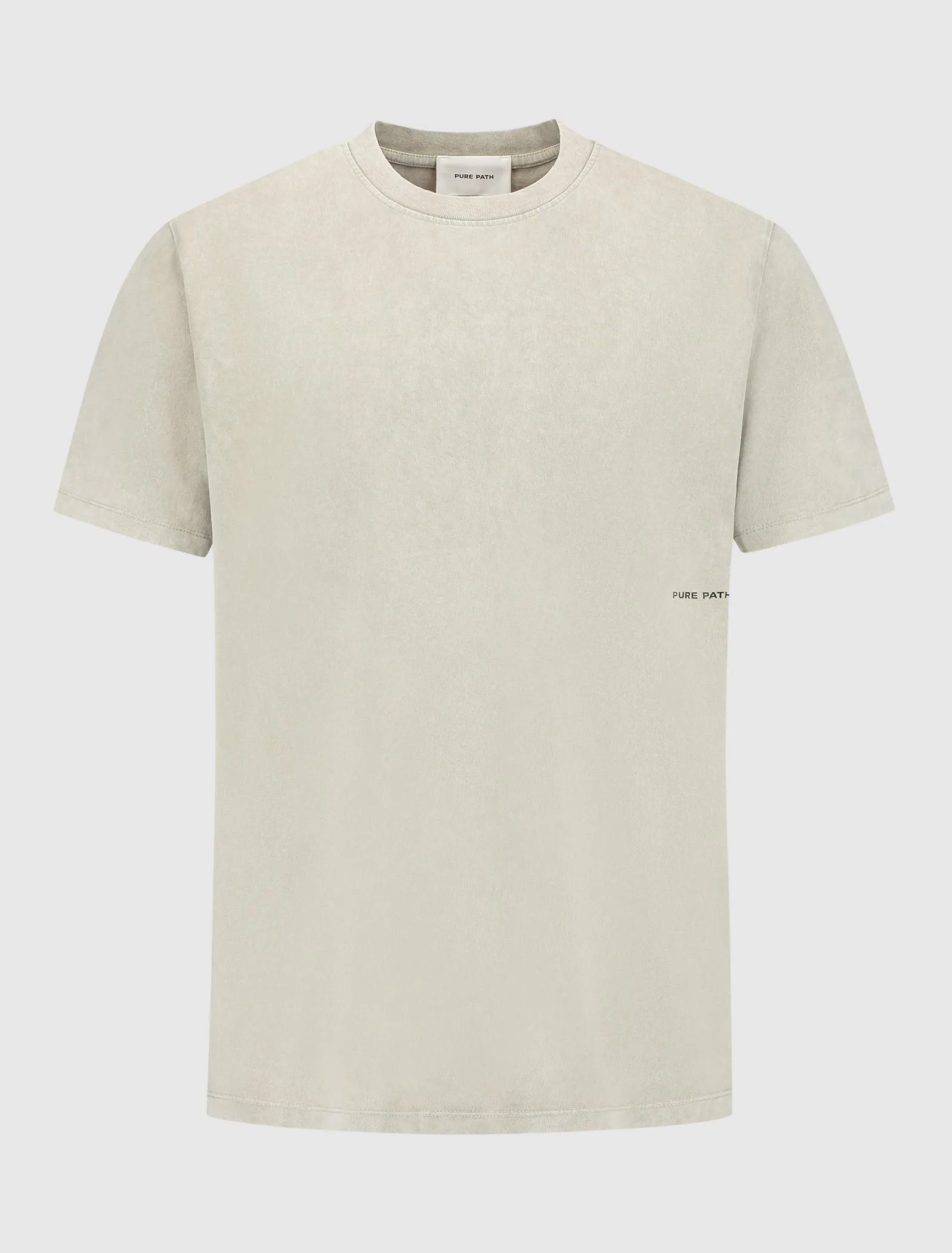 Acid Sideline Wordmark T-shirt | Light Army