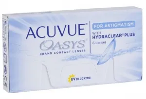 Acuvue Oasys Toric Bi-Weekly Contact Lenses (for Astigmatism) 6PK