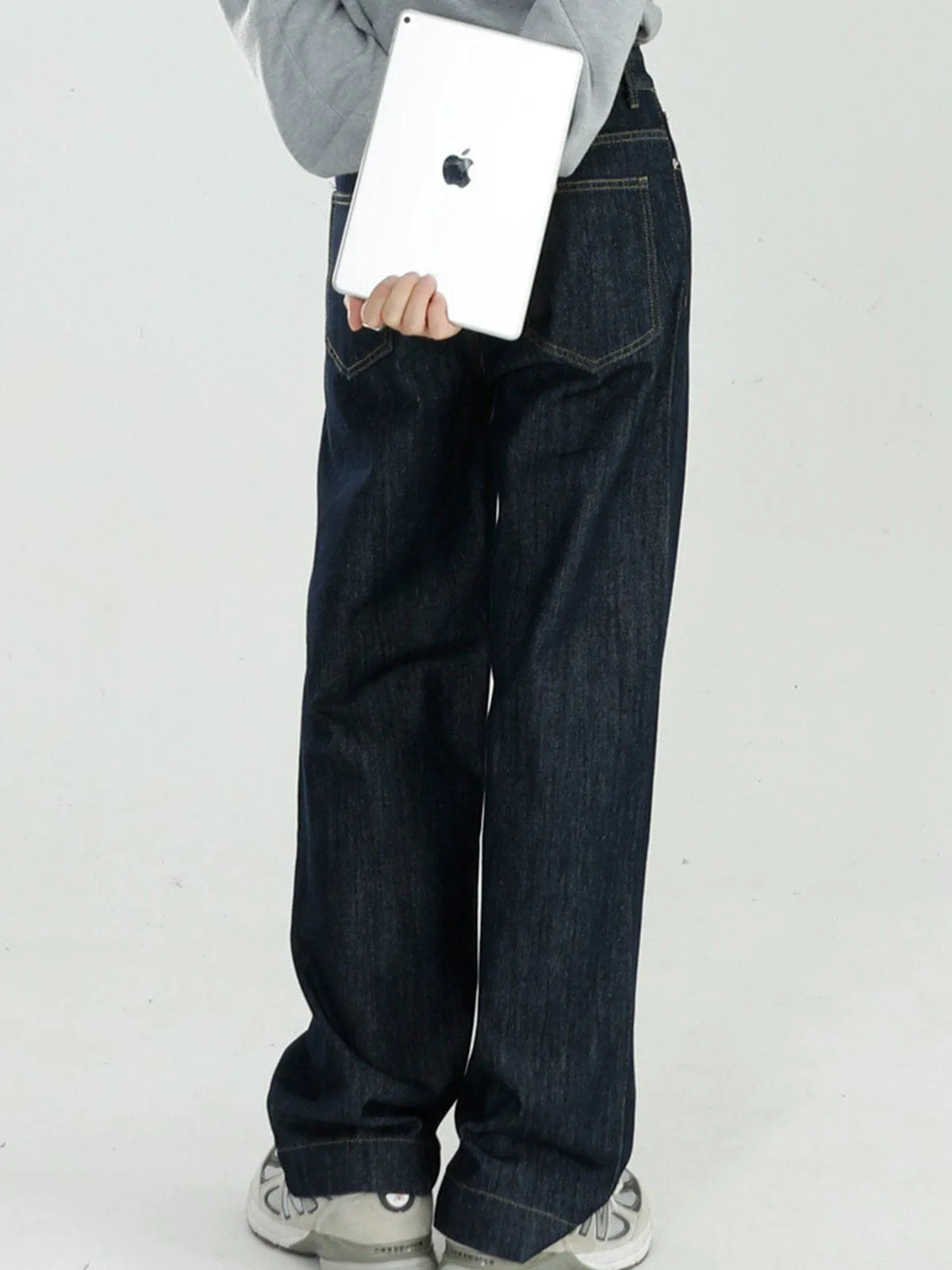 AlanBalen® - Baggy Drape Jeans