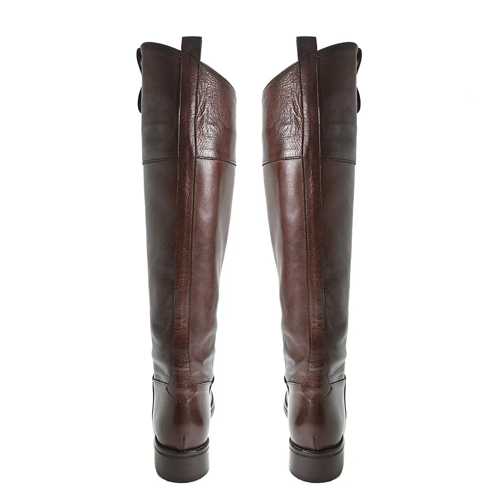 ALEX 05 - horse boots leather MOKA