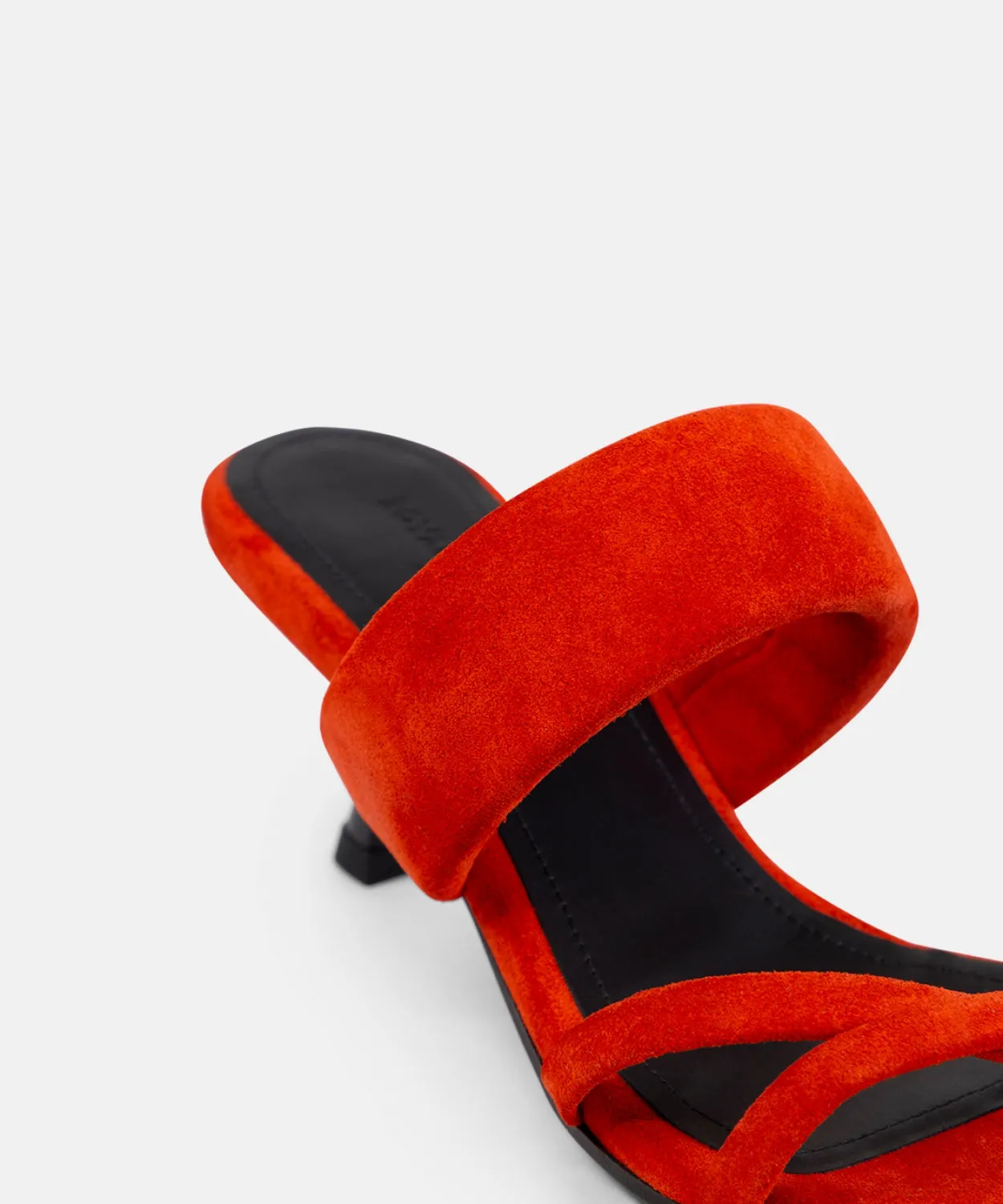 Atomic Strappy Sandal Suede 241 | Red