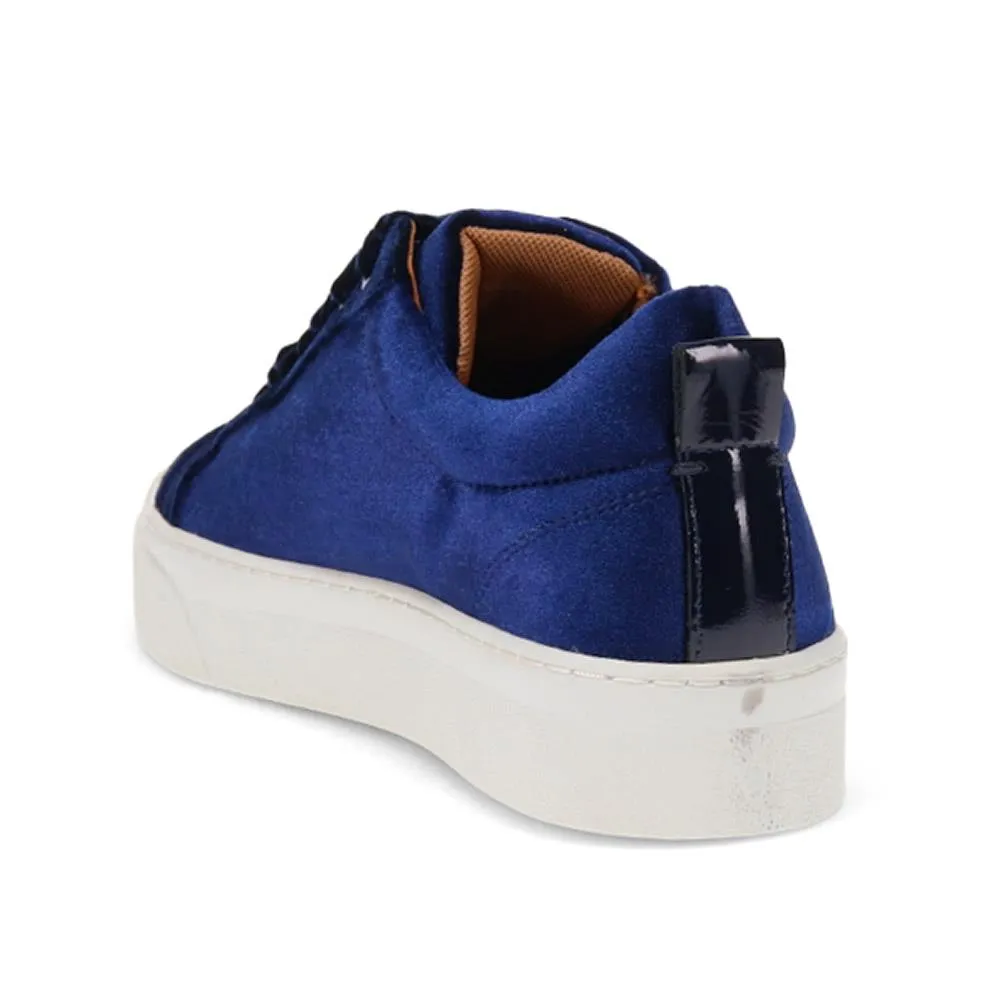 Azura Casual Velvet Trainers - AZURA / 326 576