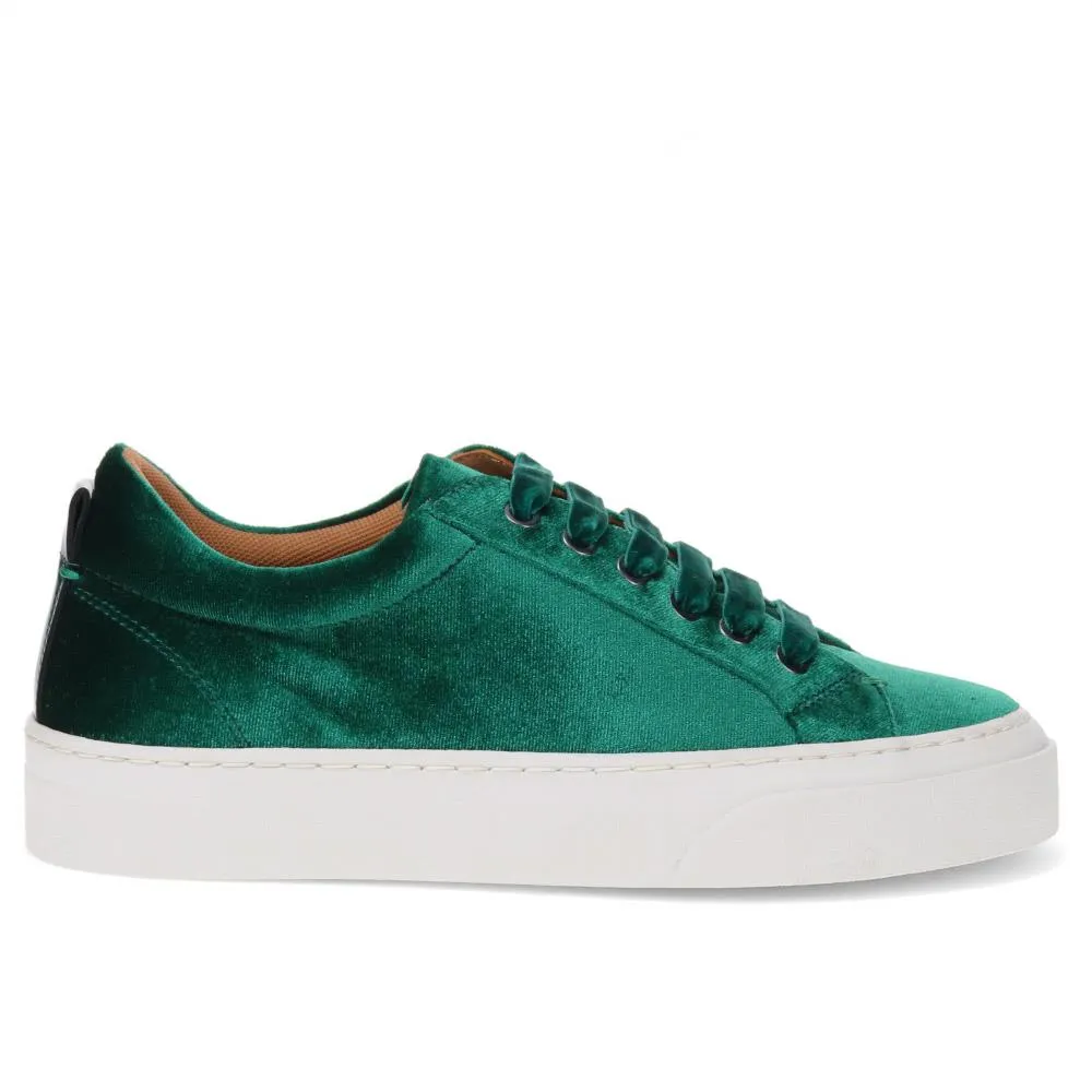 Azura Casual Velvet Trainers - AZURA / 326 576