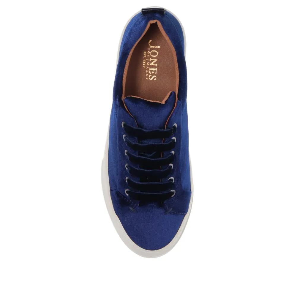 Azura Casual Velvet Trainers - AZURA / 326 576