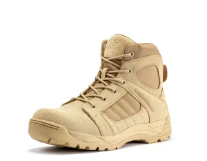 Botas Pro Sand Men's 6 inch Side Zipper Rubber Sole Tactical Boots BMP110