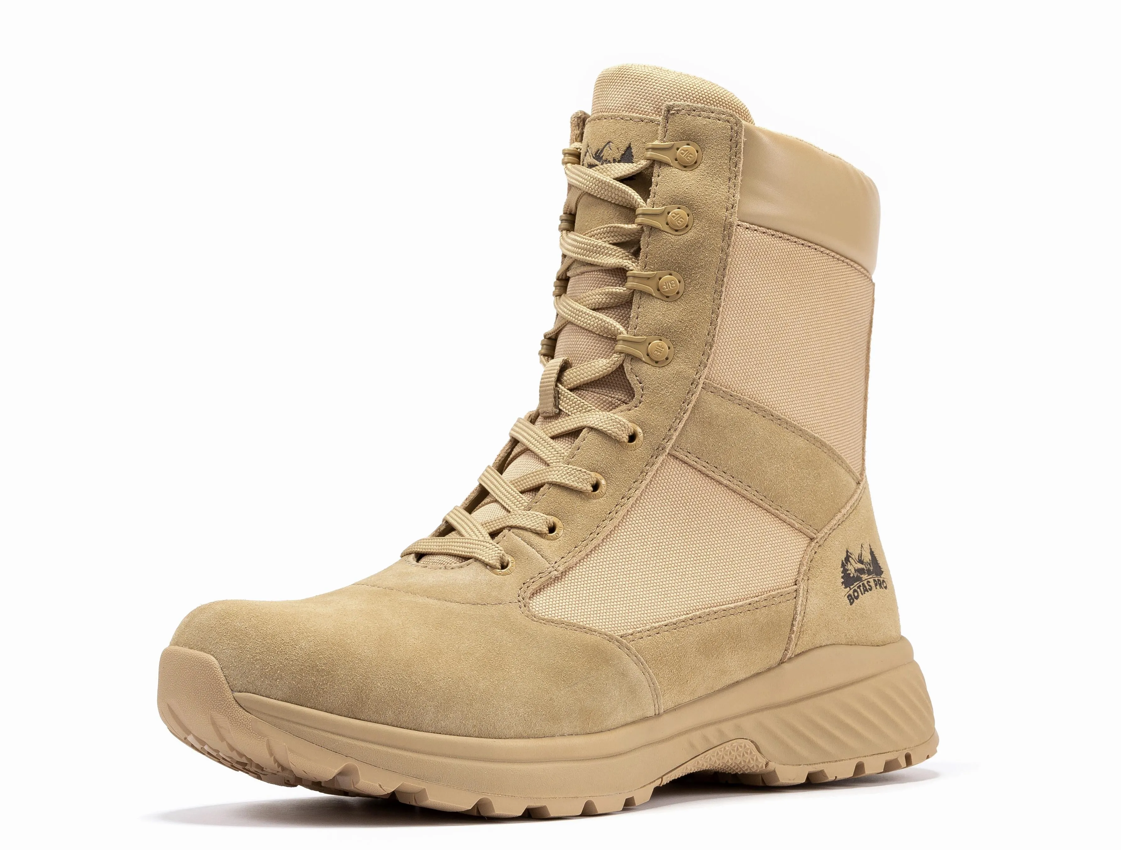 Botas Pro Sand Men's 8 inch Side Zipper Military Tactical Boots BP701