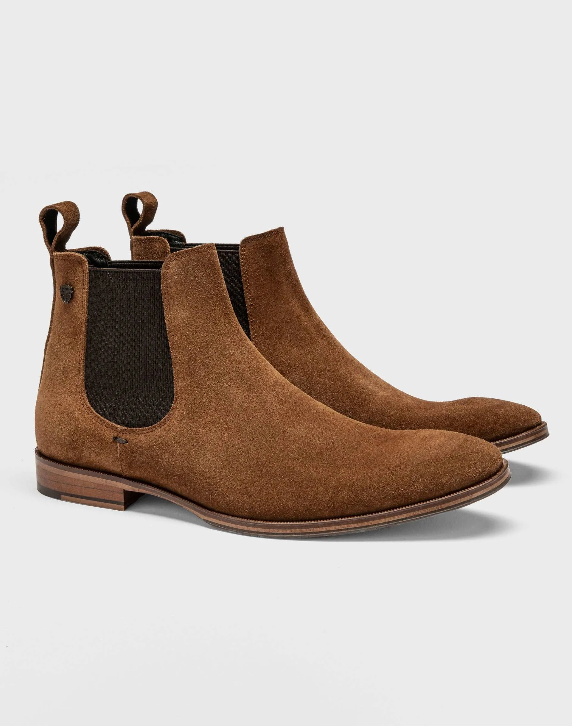 Bottines camel "Edwin"