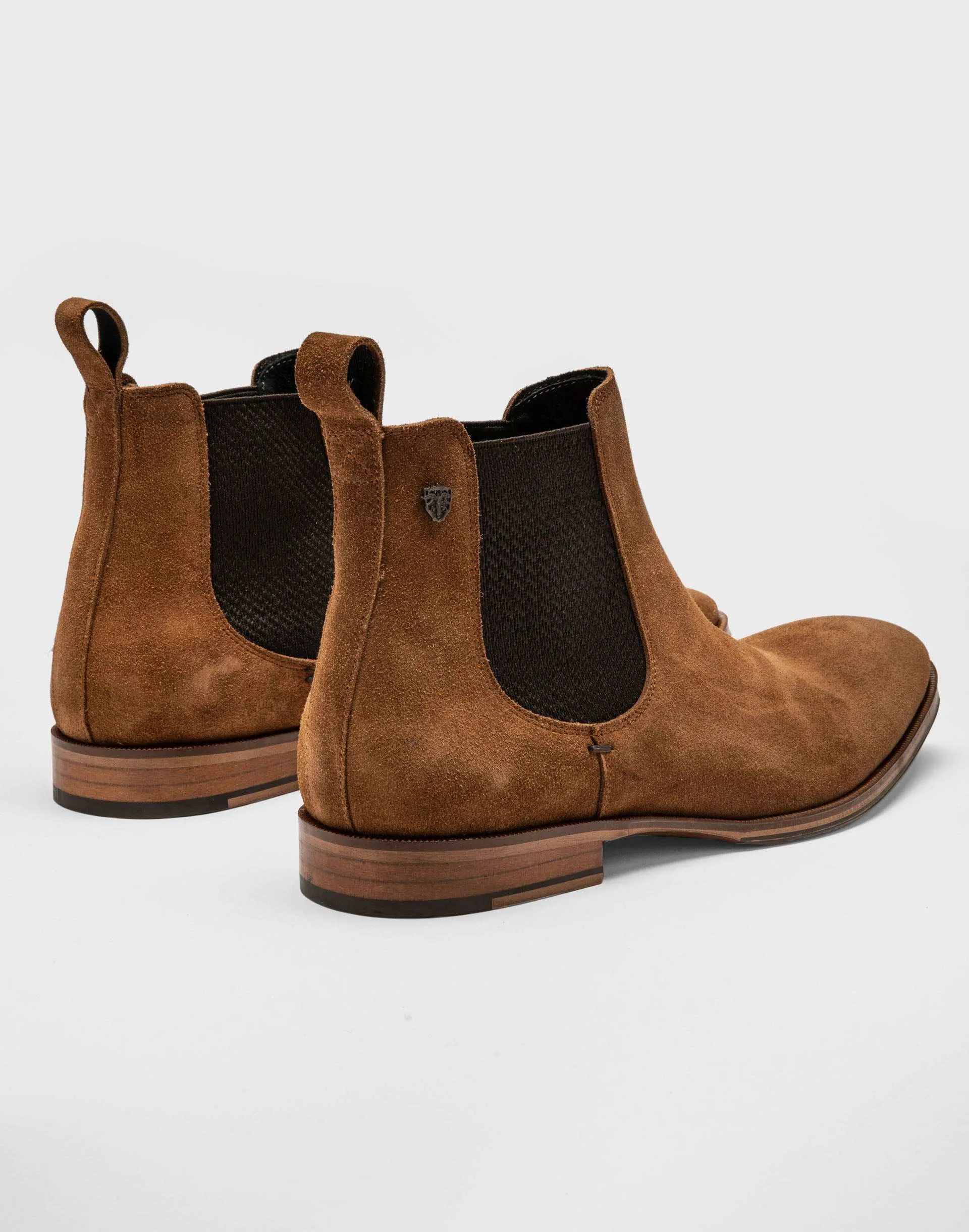 Bottines camel "Edwin"