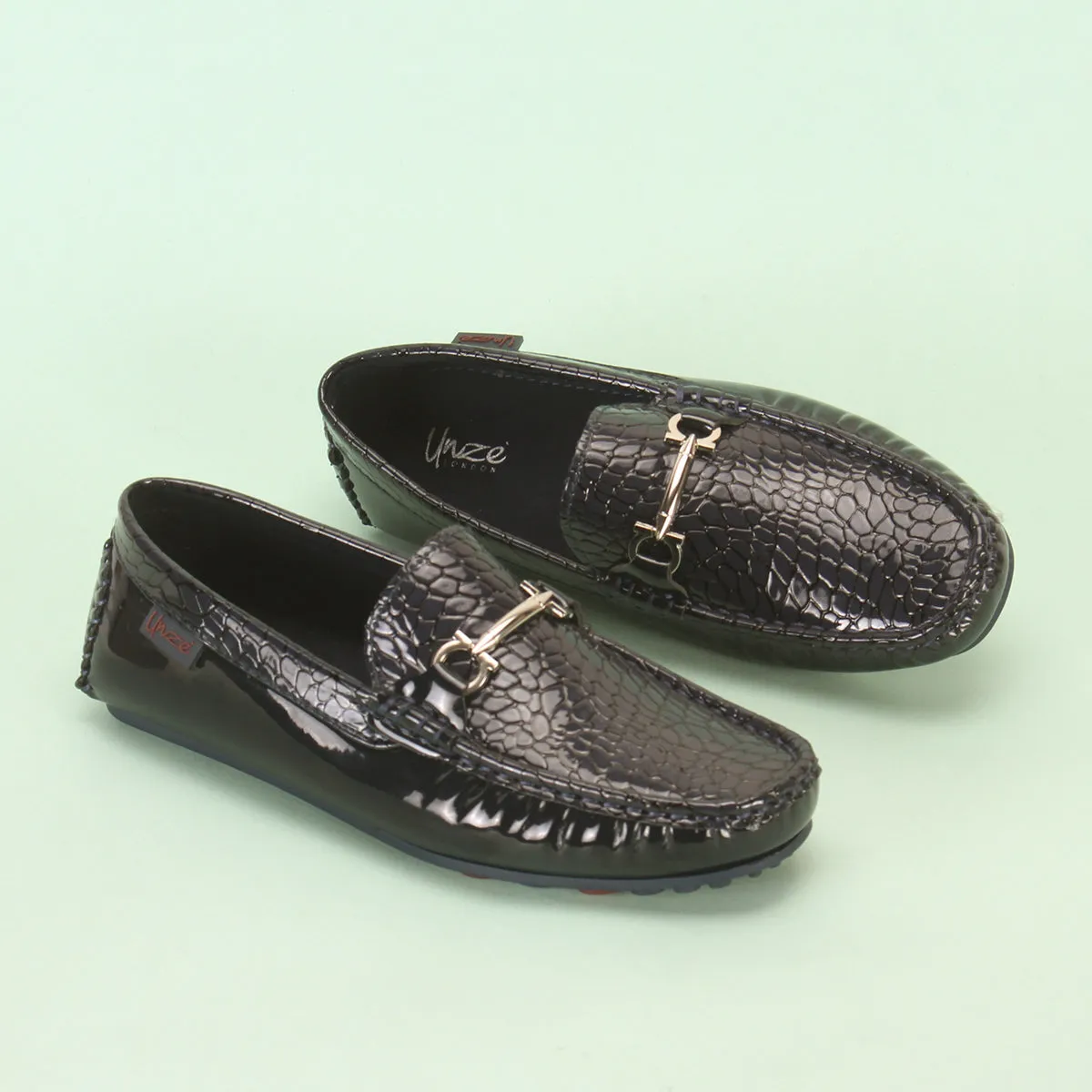 Boys "HUCK" Slip On Moccasin Shoes