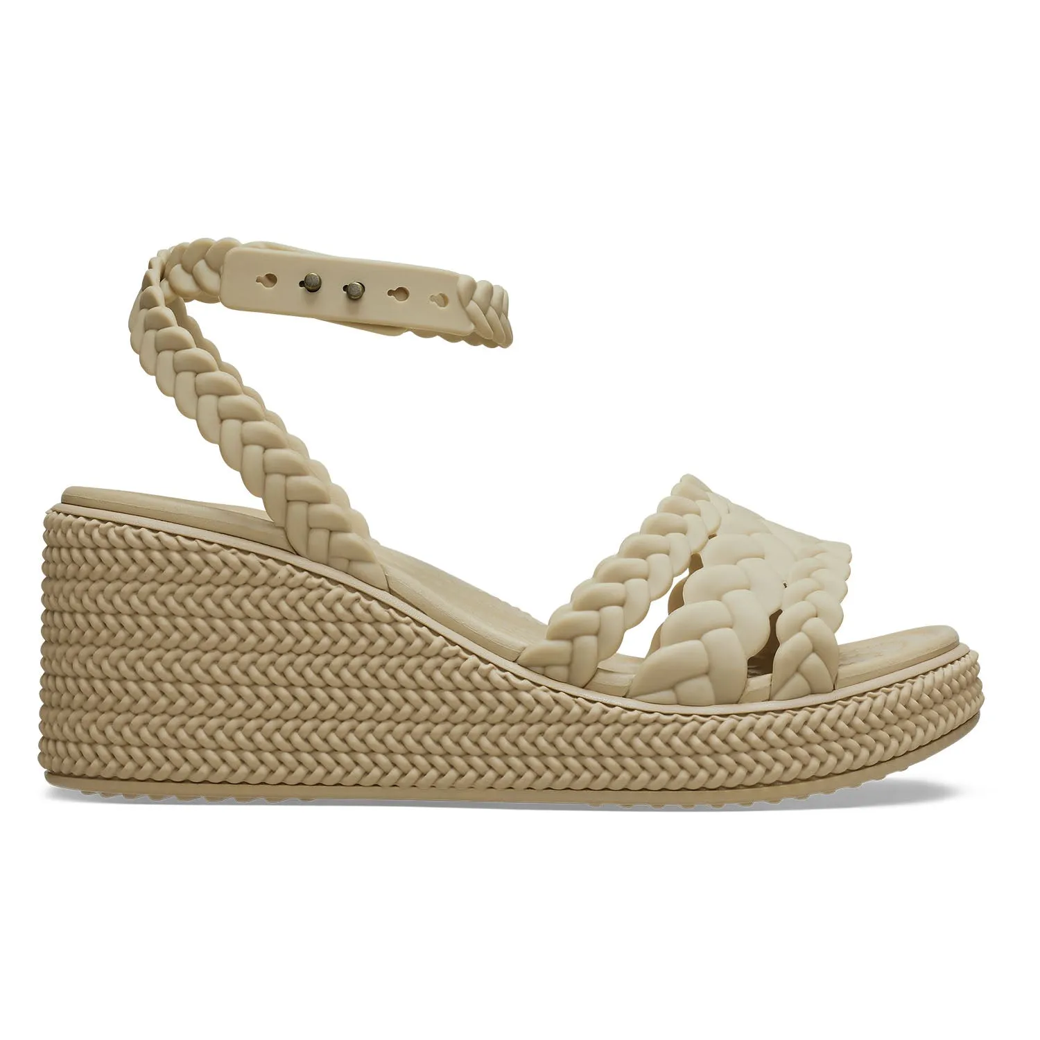 Brooklyn Woven Ankle Strap Wedge