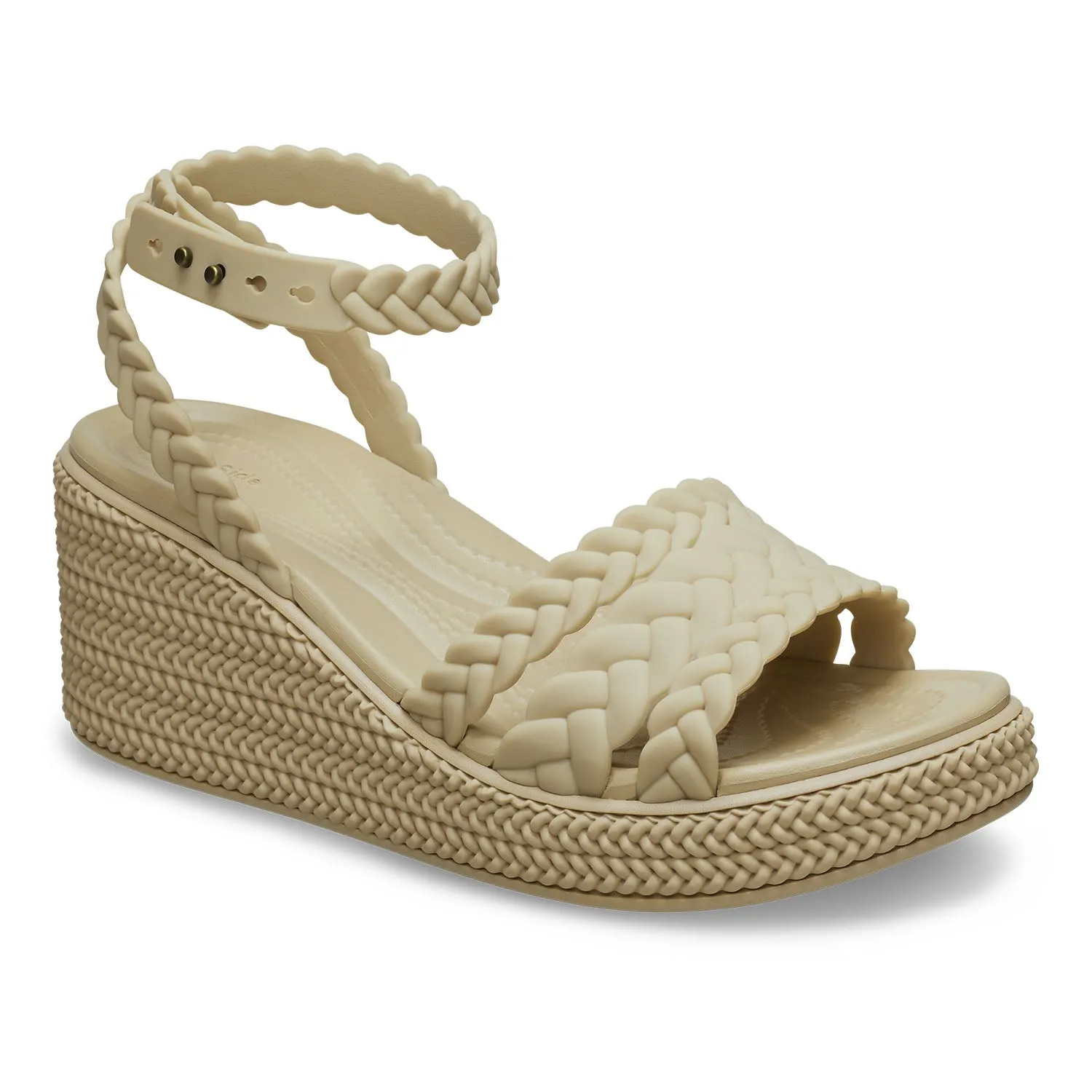 Brooklyn Woven Ankle Strap Wedge