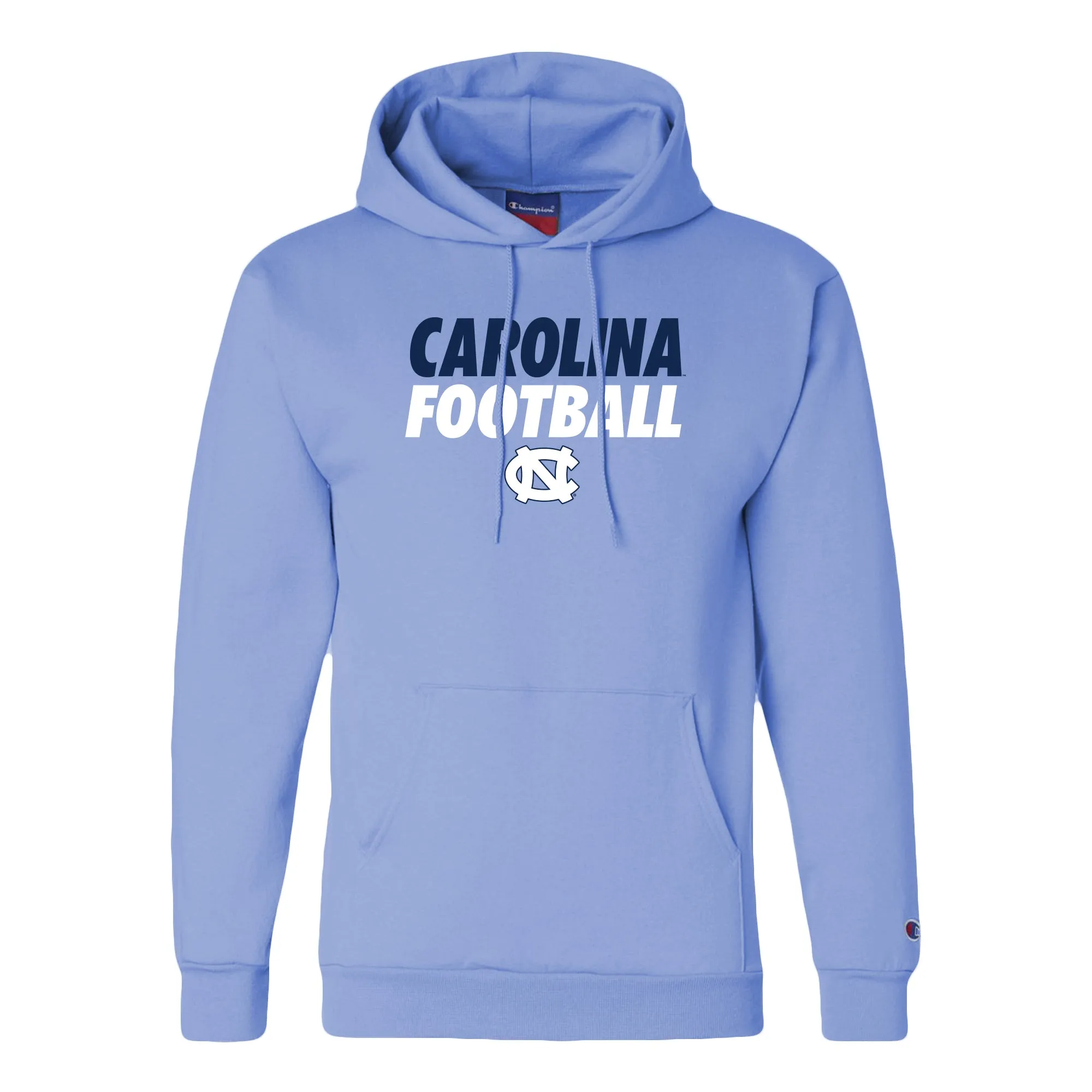 Carolina Football Powerblend Hoodie - Light Blue