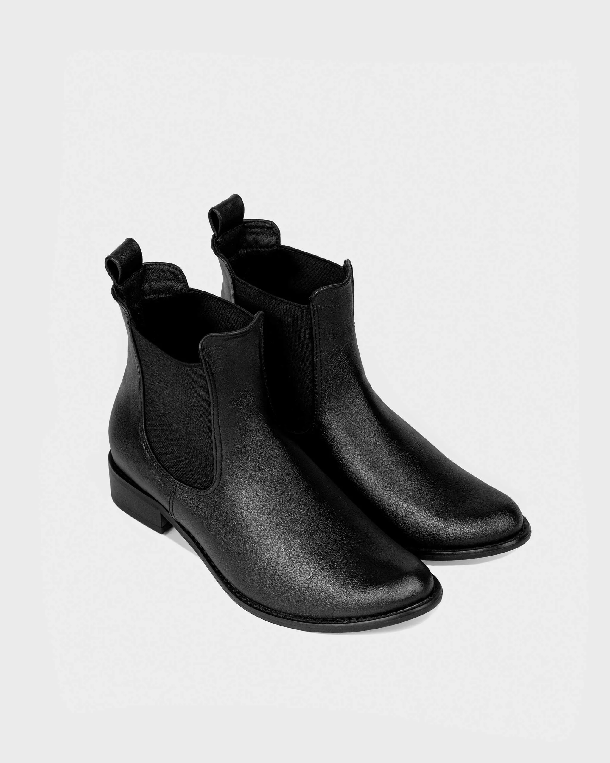 Chelsea Black Vegea Boots