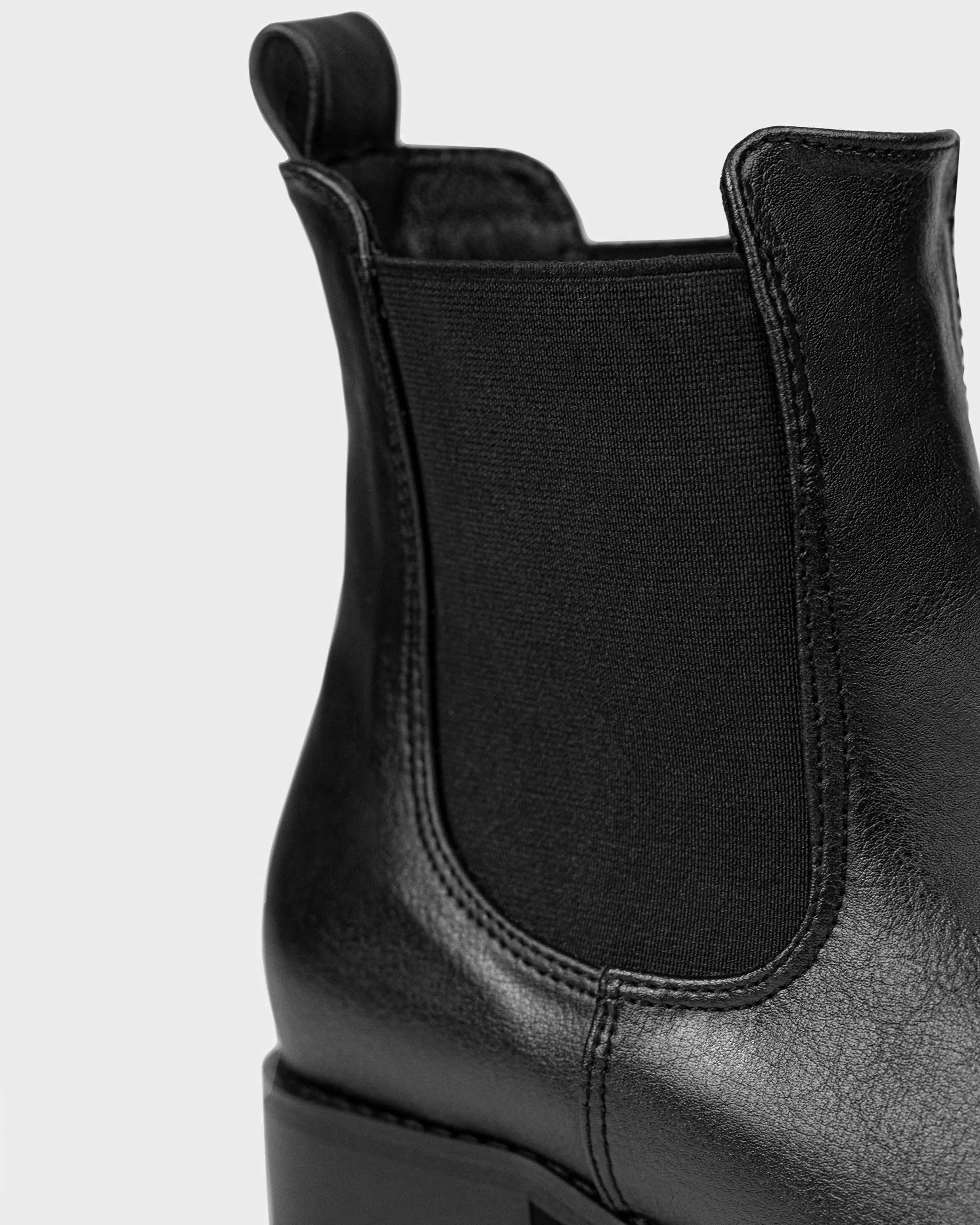 Chelsea Black Vegea Boots