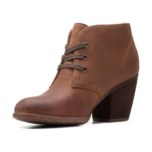 Clarks Bergen Women's Leather Ankle Boots