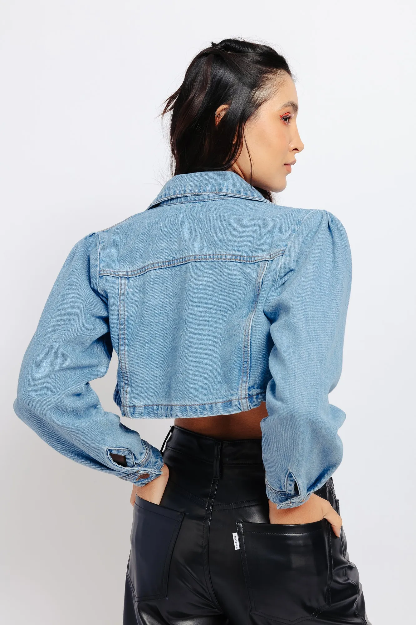 Classic Full Sleeve Denim Top