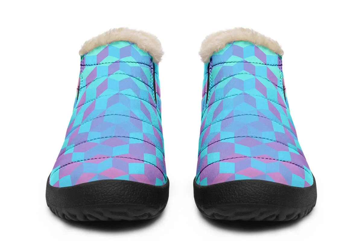 Colorful 3D Winter Slippers