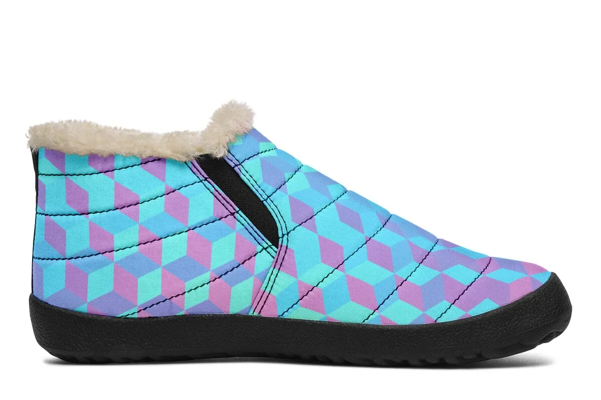 Colorful 3D Winter Slippers