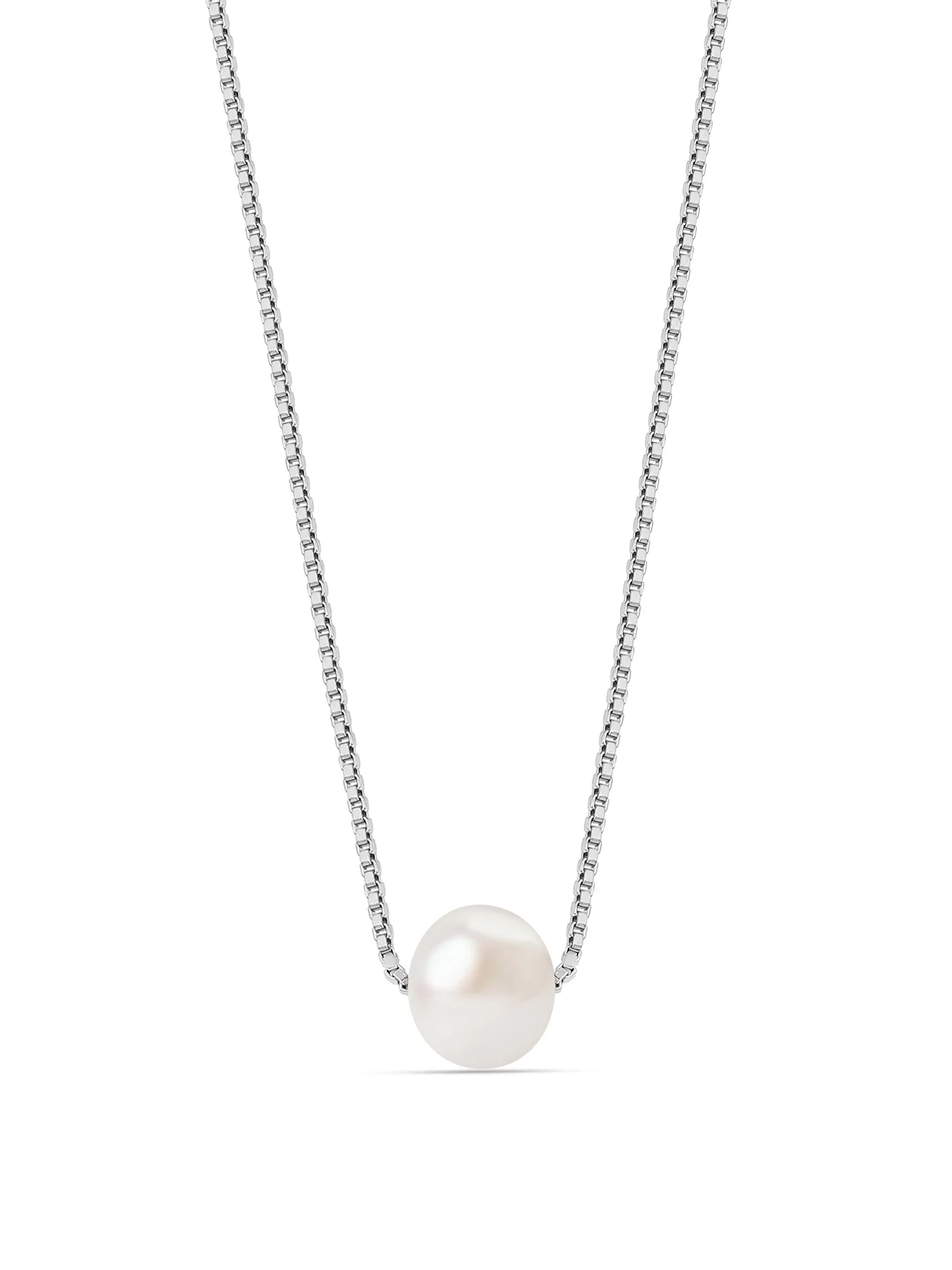 Daily Wear Solitary Pearl Necklace