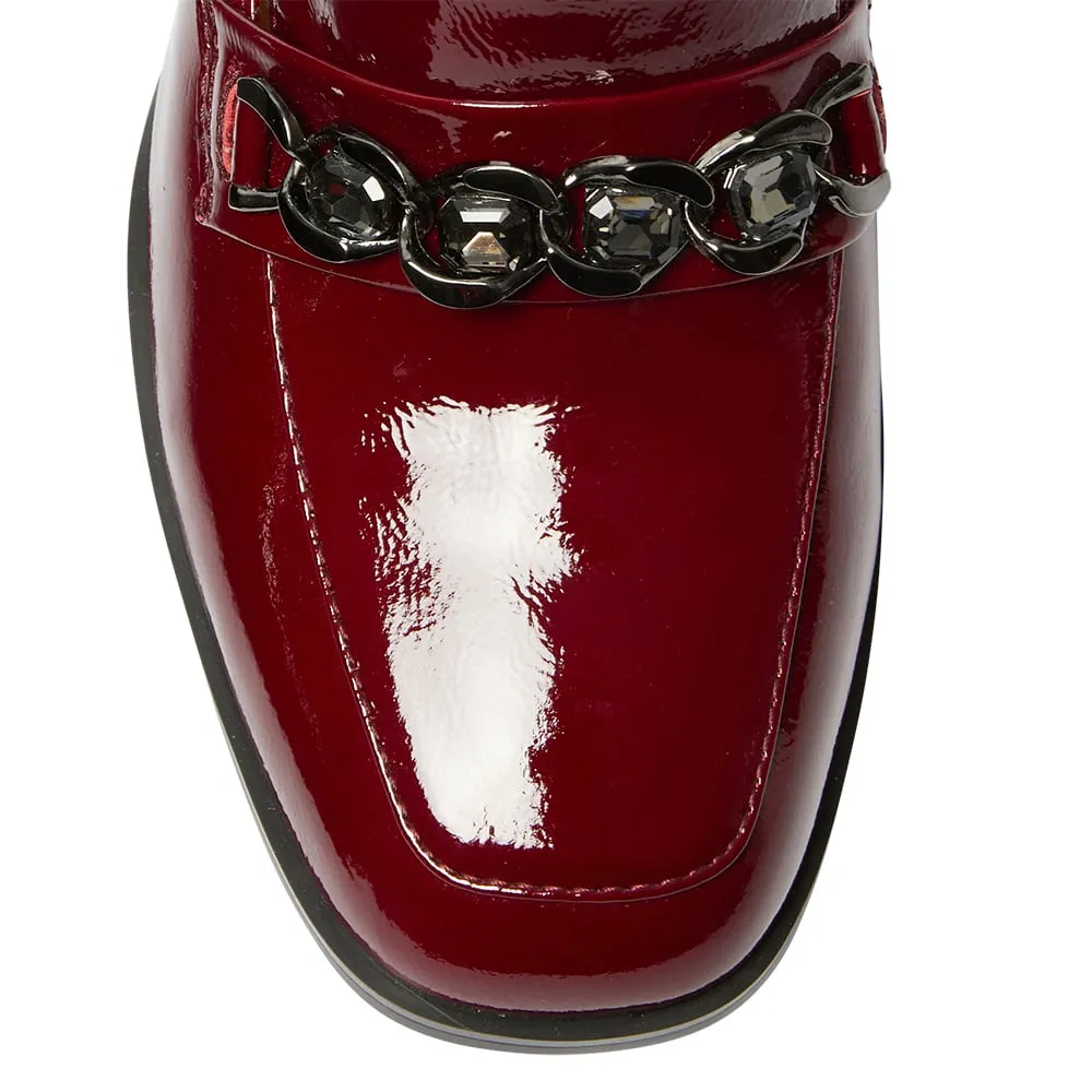 Dante Loafer in Red Patent