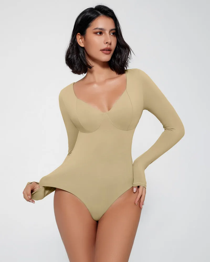 Double Lined Bodysuit Tummy Control Shapewear