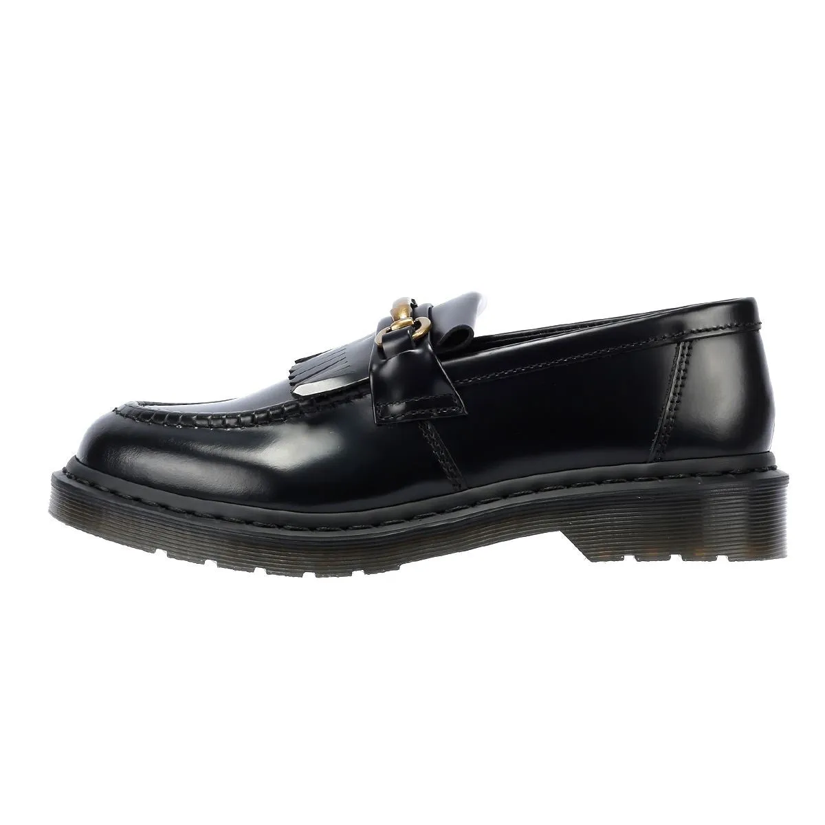 Dr. Martens Adrian Snaffle Black Leather Loafers