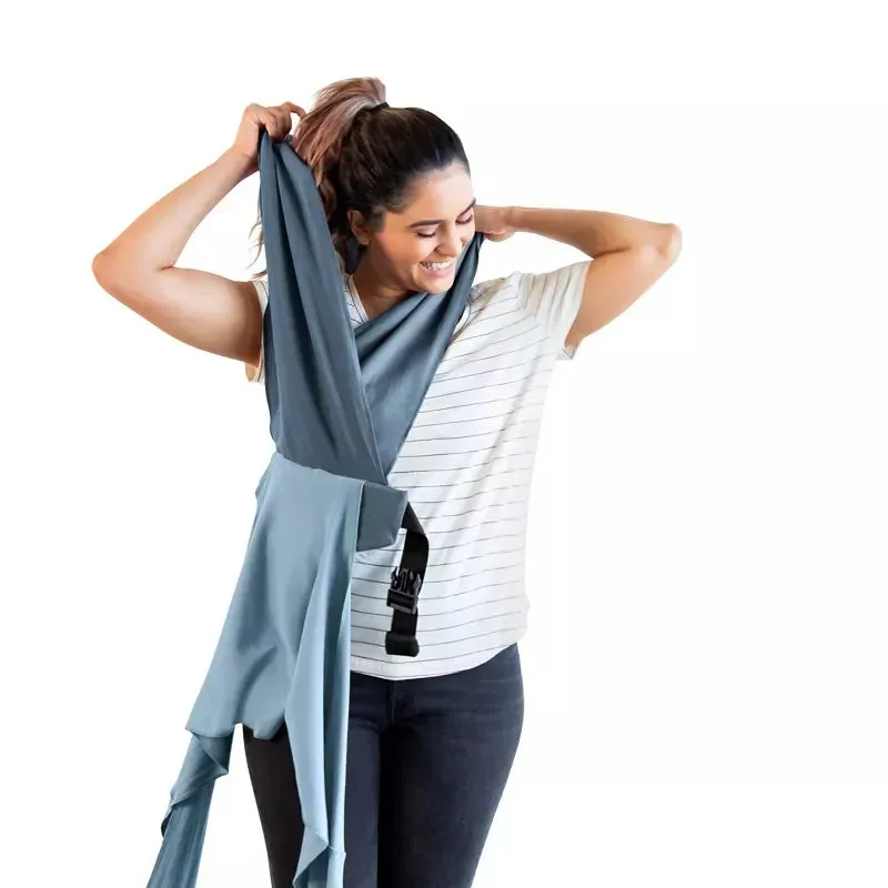 Easy Wrap Baby Carrier - Sea Spray Blue