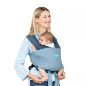 Easy Wrap Baby Carrier - Sea Spray Blue