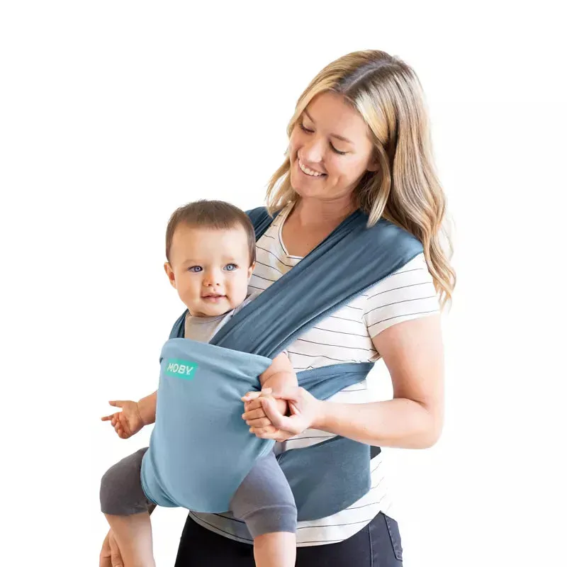 Easy Wrap Baby Carrier - Sea Spray Blue