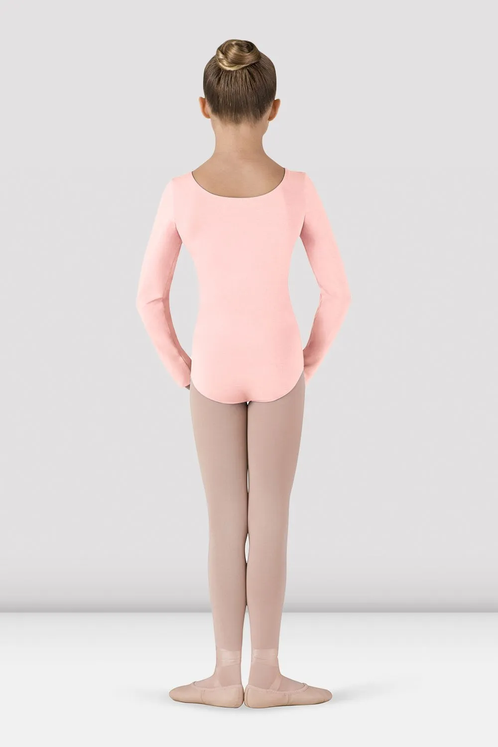 Girls Basic Long Sleeve Leotard