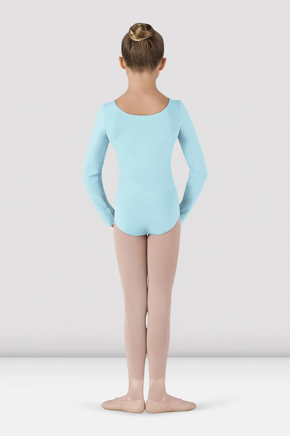 Girls Basic Long Sleeve Leotard