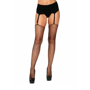 Industrial Net Fishnet Thigh High Stockings