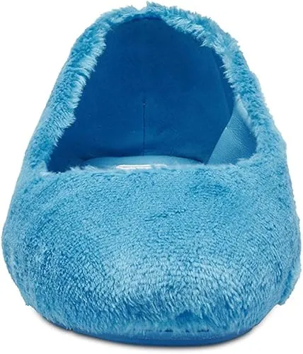 Jessica Simpson Blue Soft Furry Flats