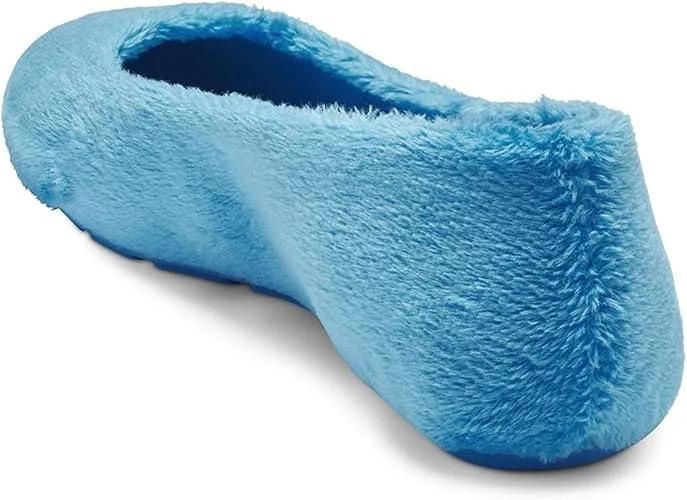 Jessica Simpson Blue Soft Furry Flats