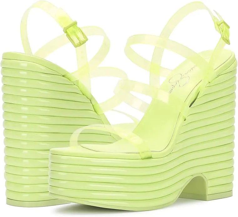 Jessica Simpson Cholena Women's Wedge Platform Strappy Sandals