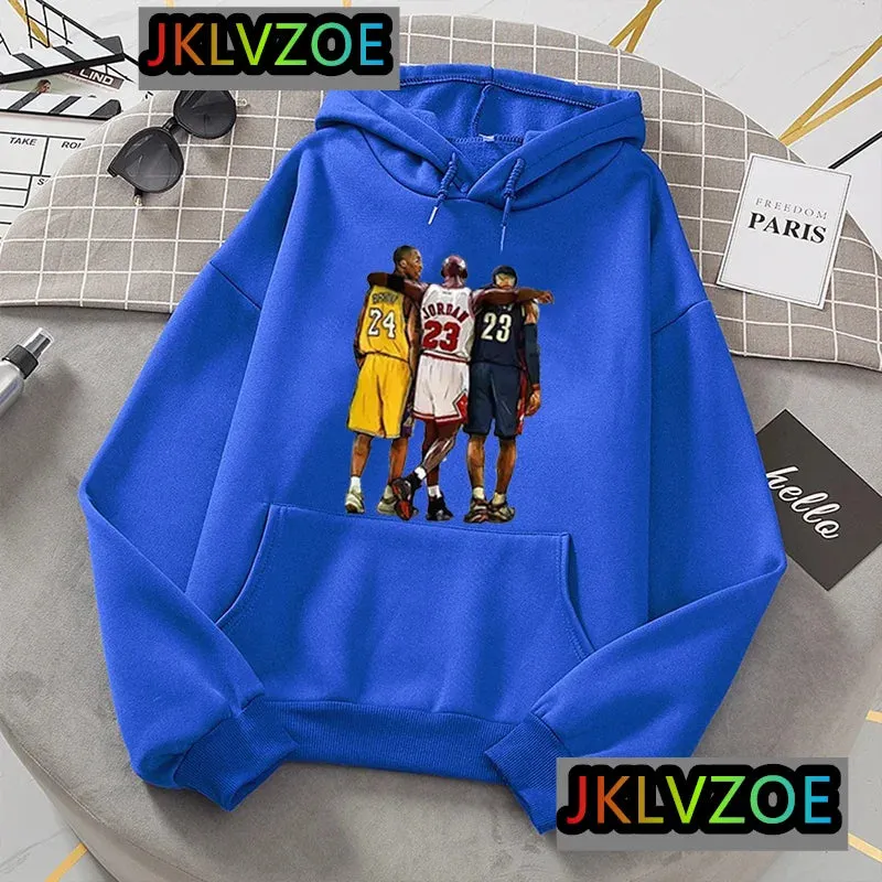 JKLVZOE Basketball Hoodie