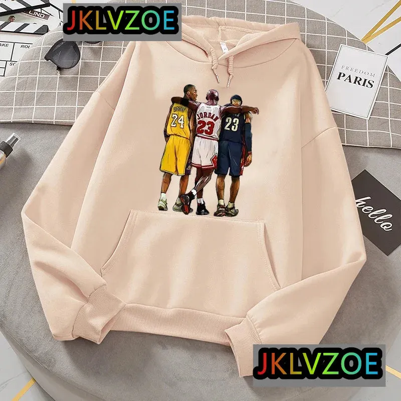 JKLVZOE Basketball Hoodie