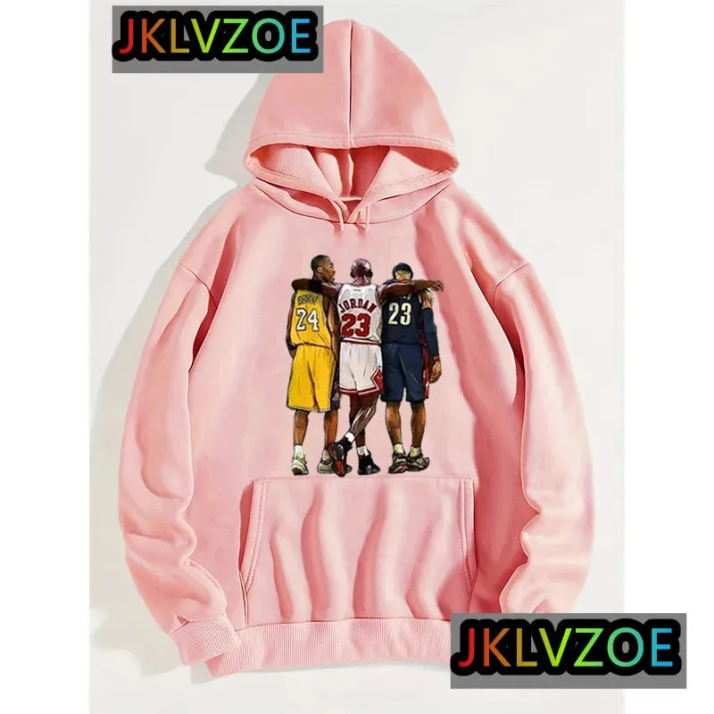 JKLVZOE Basketball Hoodie