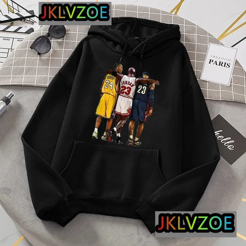 JKLVZOE Basketball Hoodie