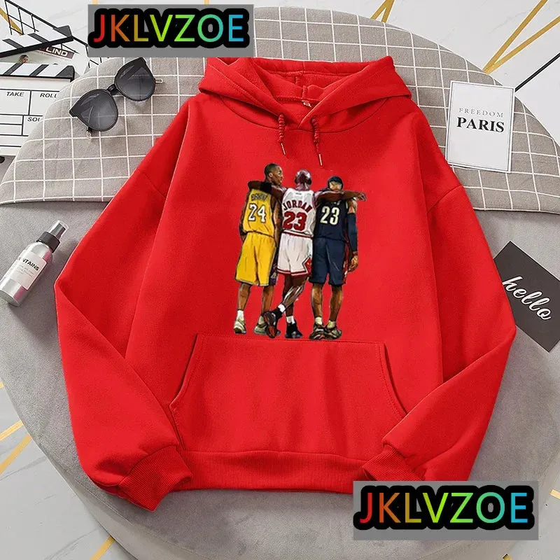 JKLVZOE Basketball Hoodie