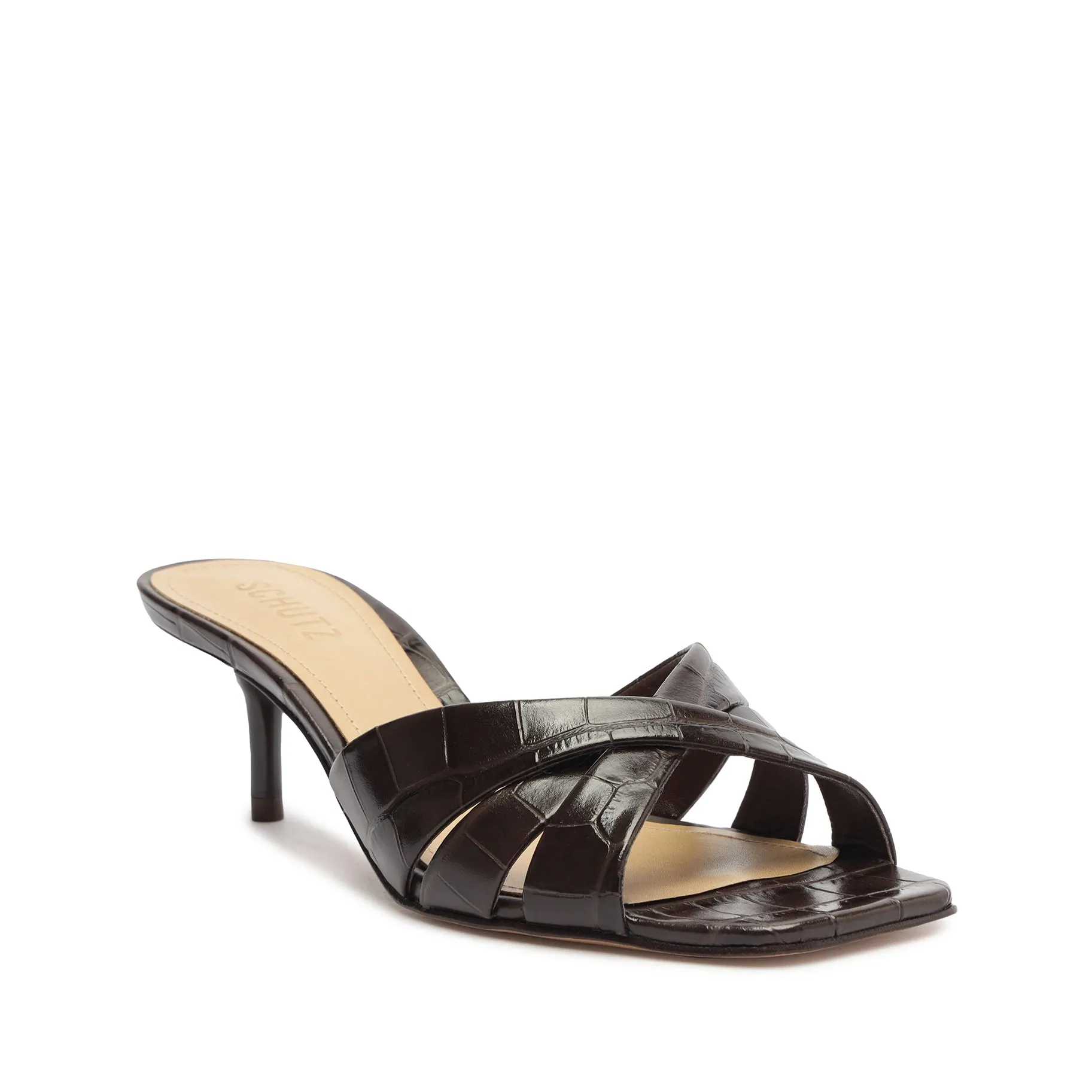 Keefa Mule Leather Sandal