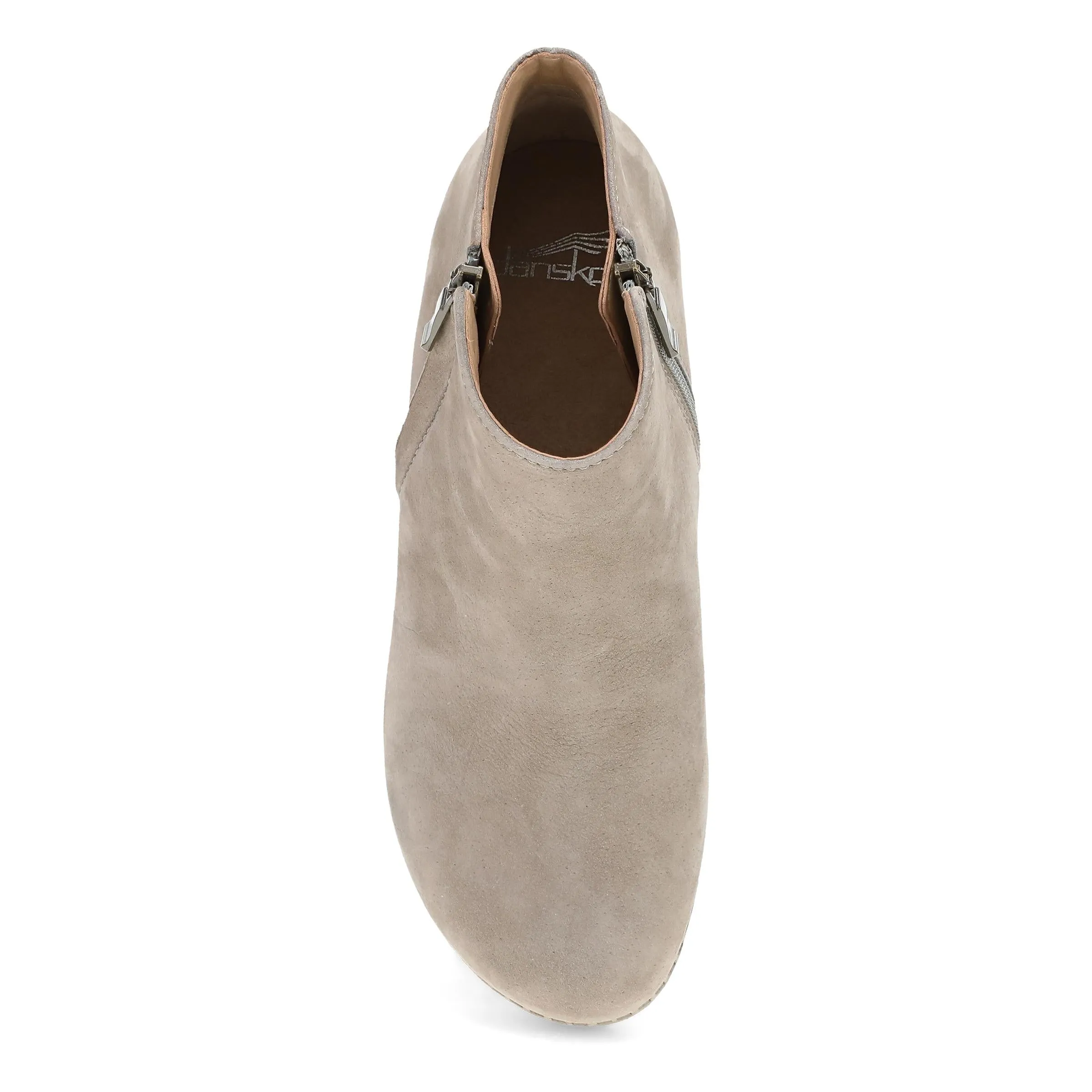 Lizanne Taupe Milled Nubuck