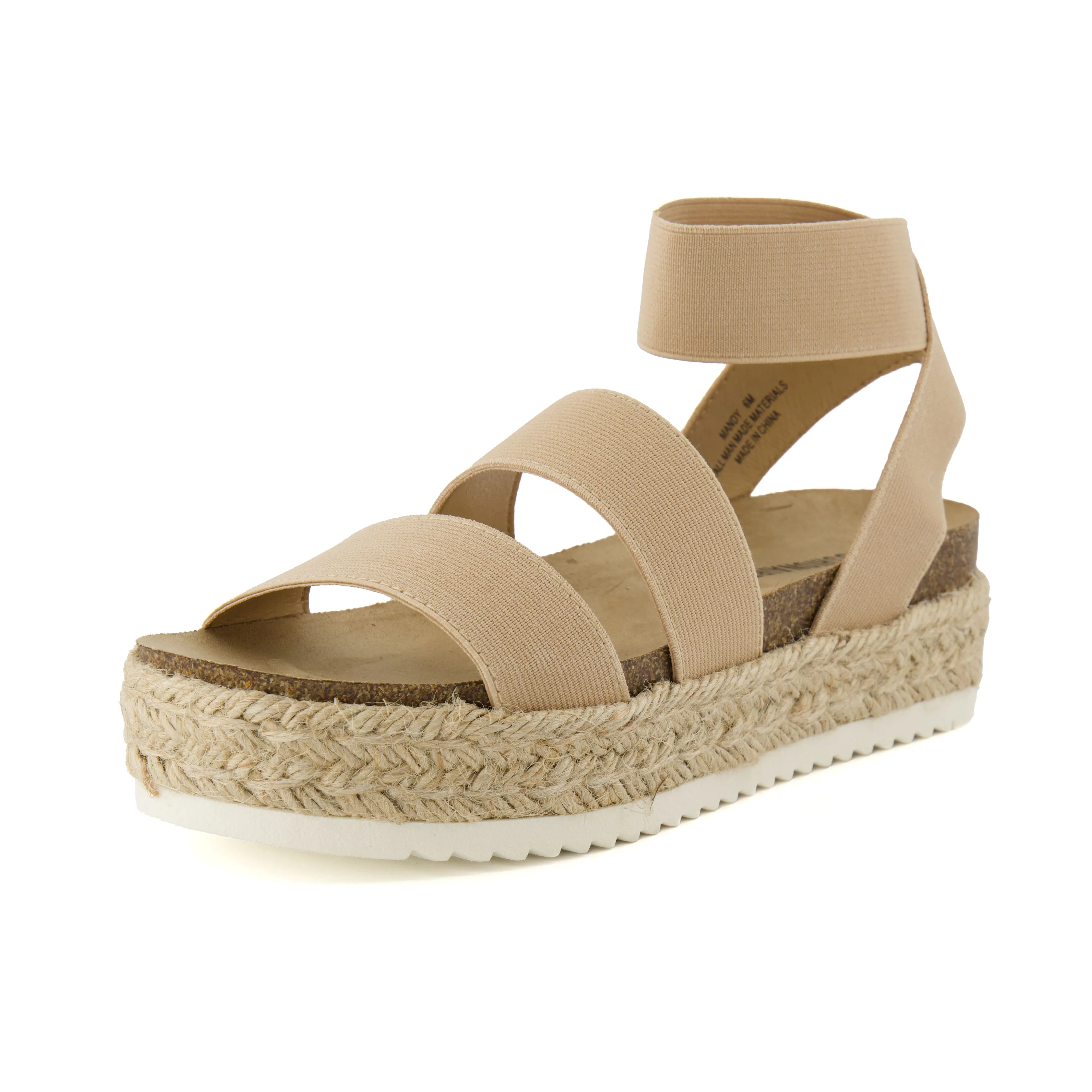 Mandy Stretch Platform Sandal