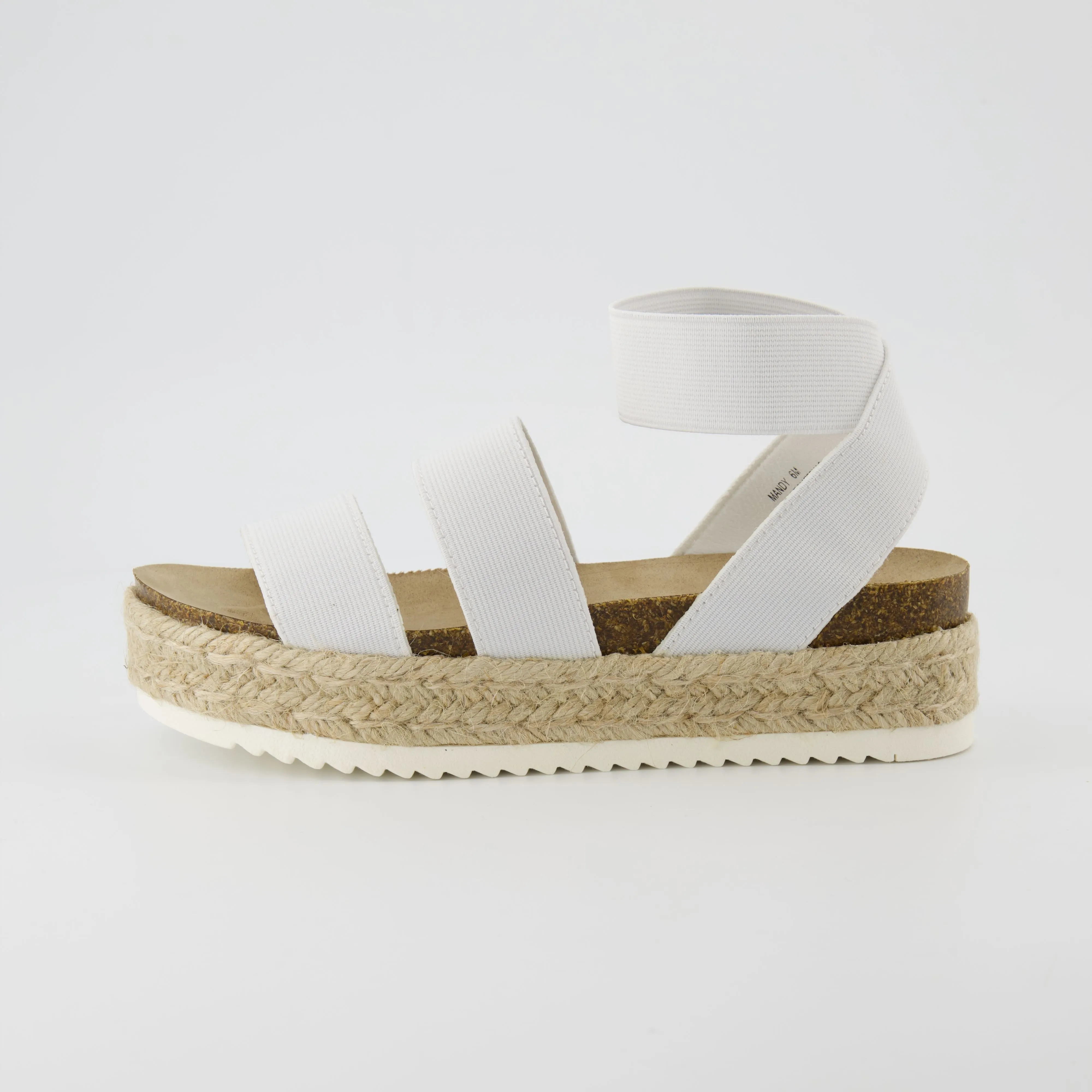 Mandy Stretch Platform Sandal