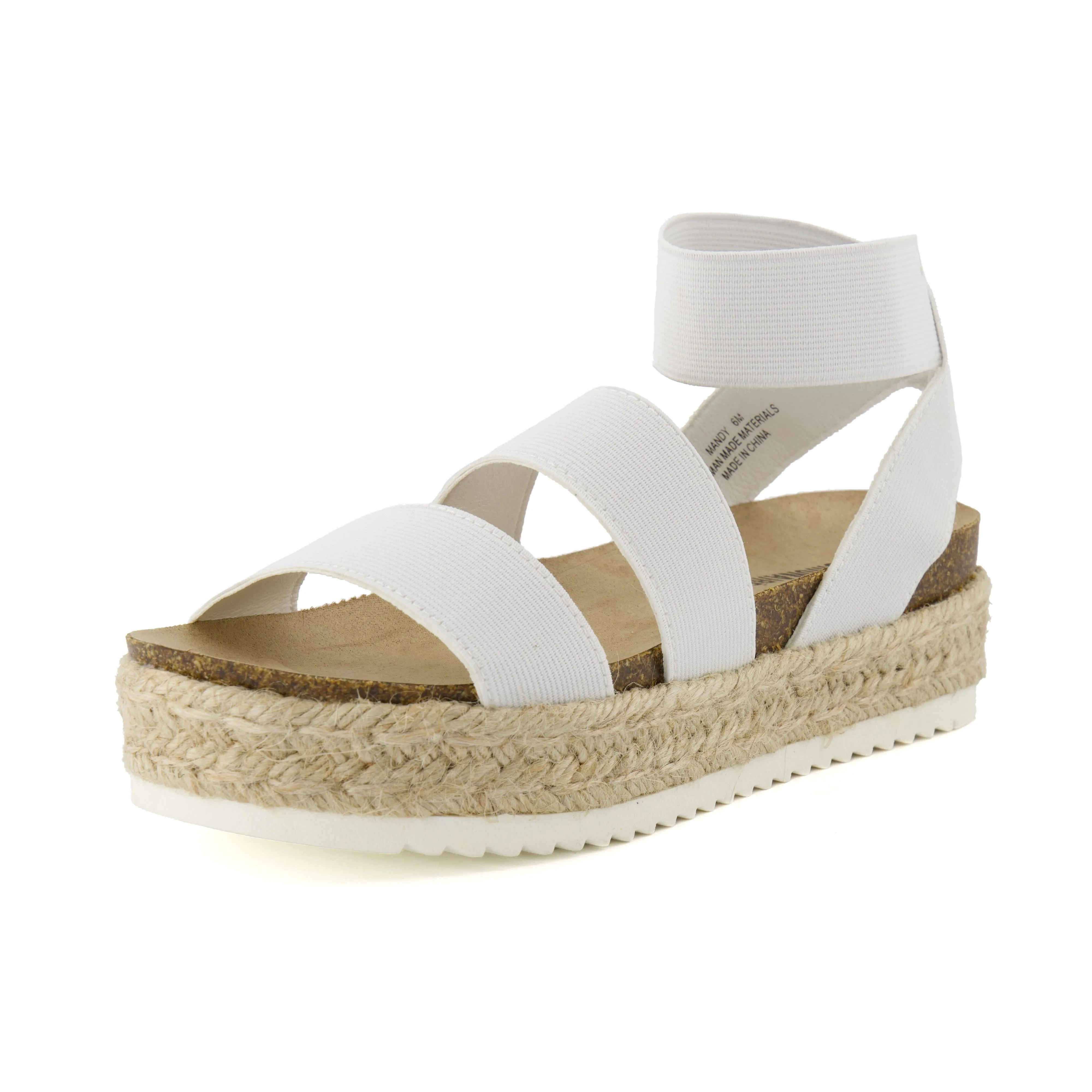 Mandy Stretch Platform Sandal