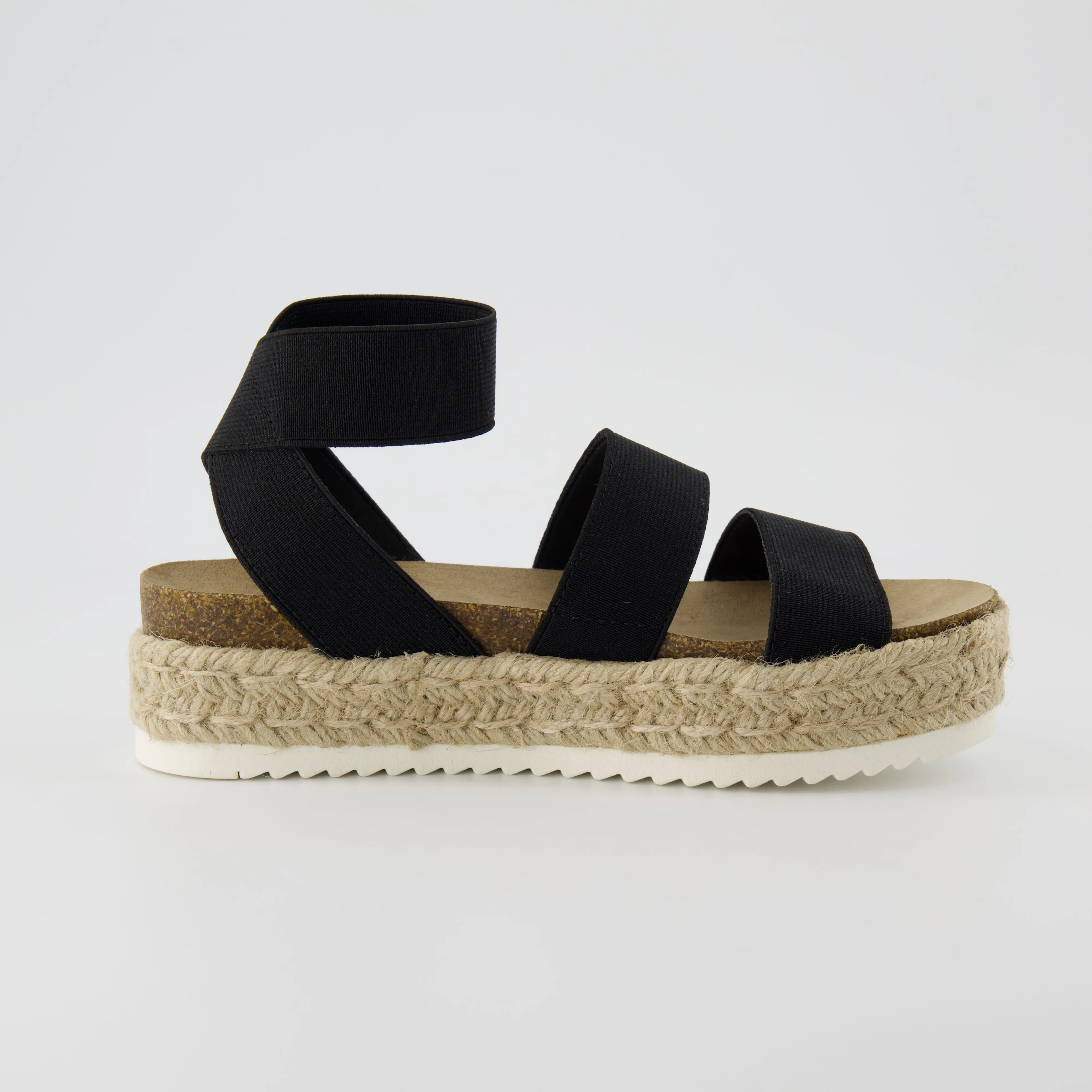 Mandy Stretch Platform Sandal