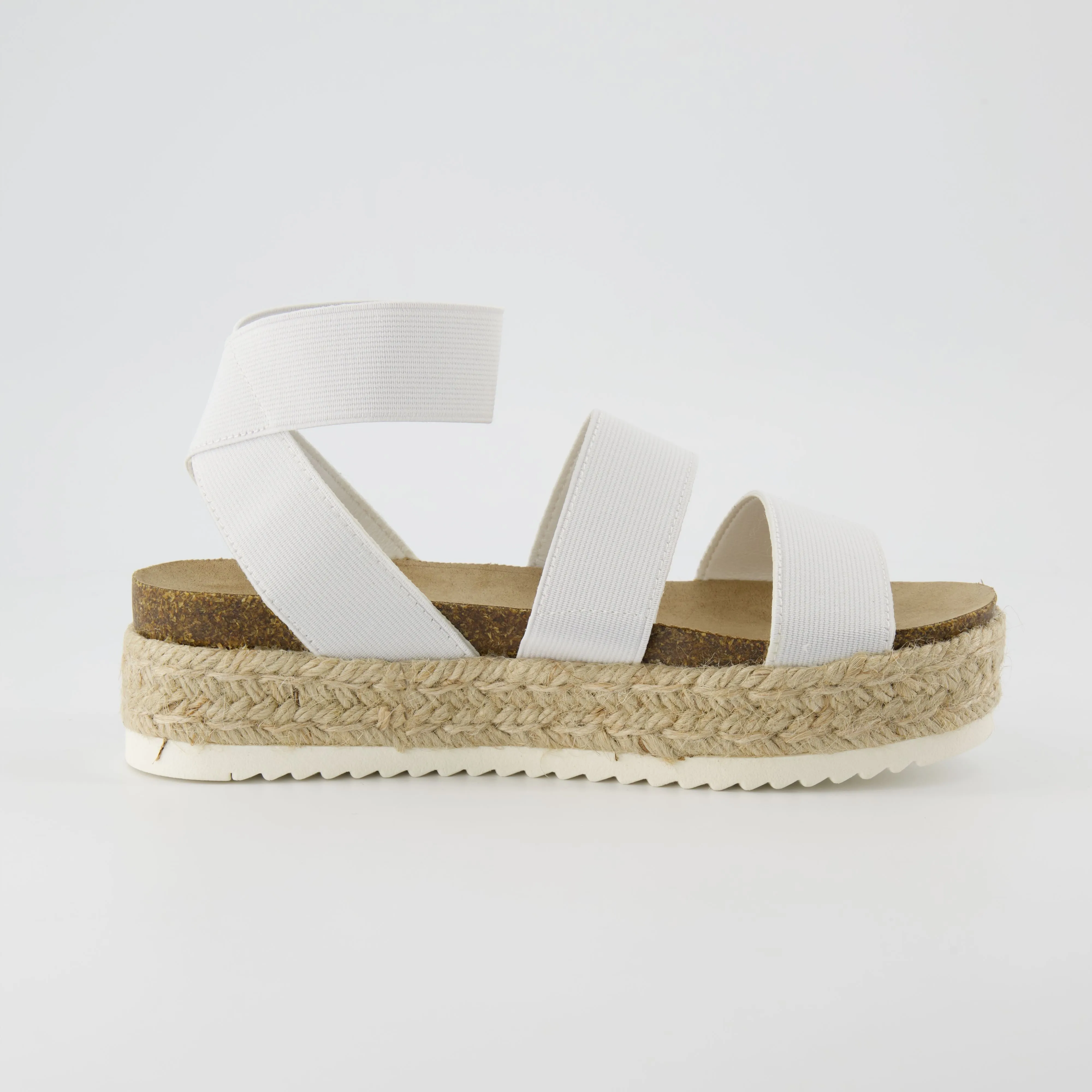 Mandy Stretch Platform Sandal