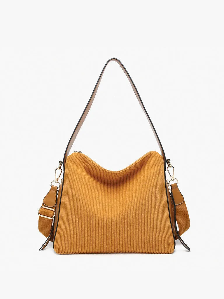 Michaela Hobo Bag- Mustard