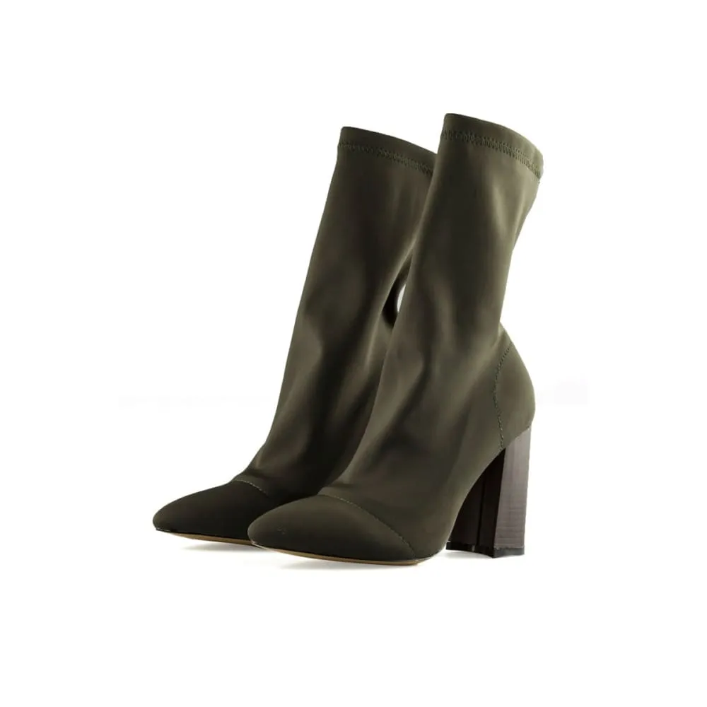 Microfiber Sole Martin Boots Popular with Thick Heels and Imitation Leather